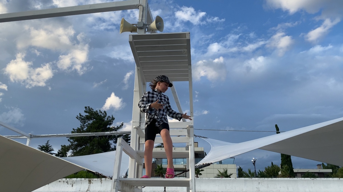 Вот такой классный снимок получился у меня на пляже