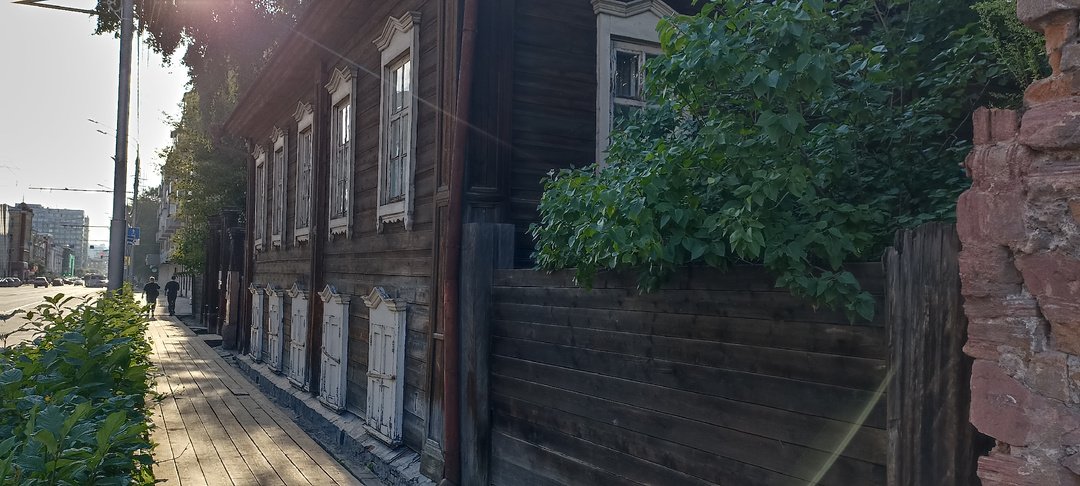 Дом из лиственницы восхитил своей историей