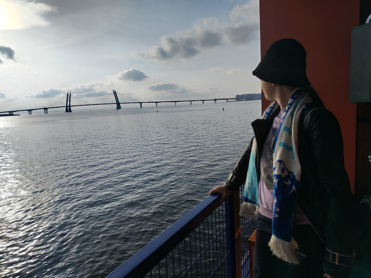 На втором этаже пространства Зенита.