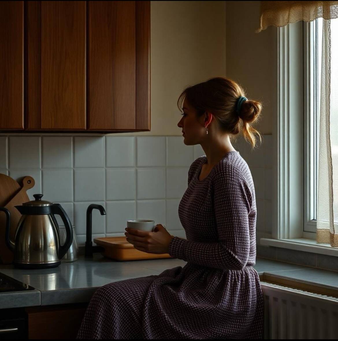 “Она рядом. Но уже не здесь.”