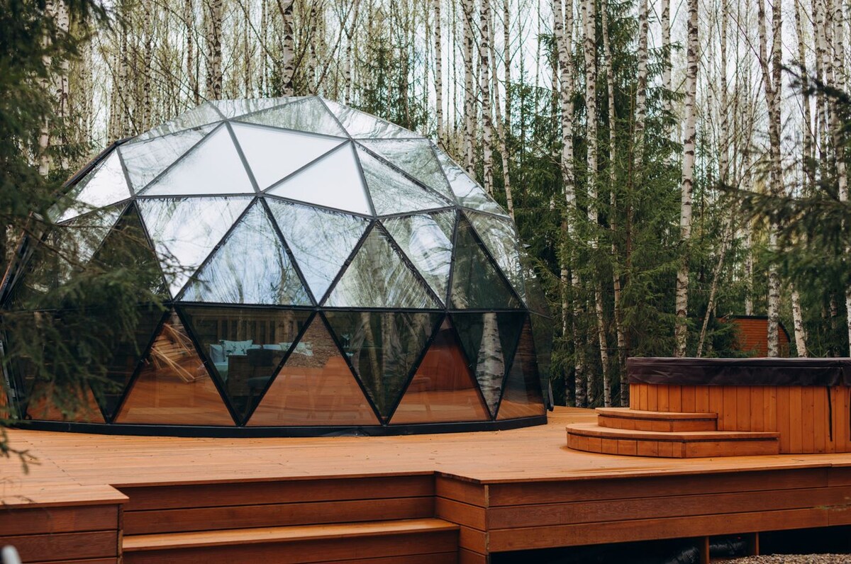 Купольный дом в Подмосковье