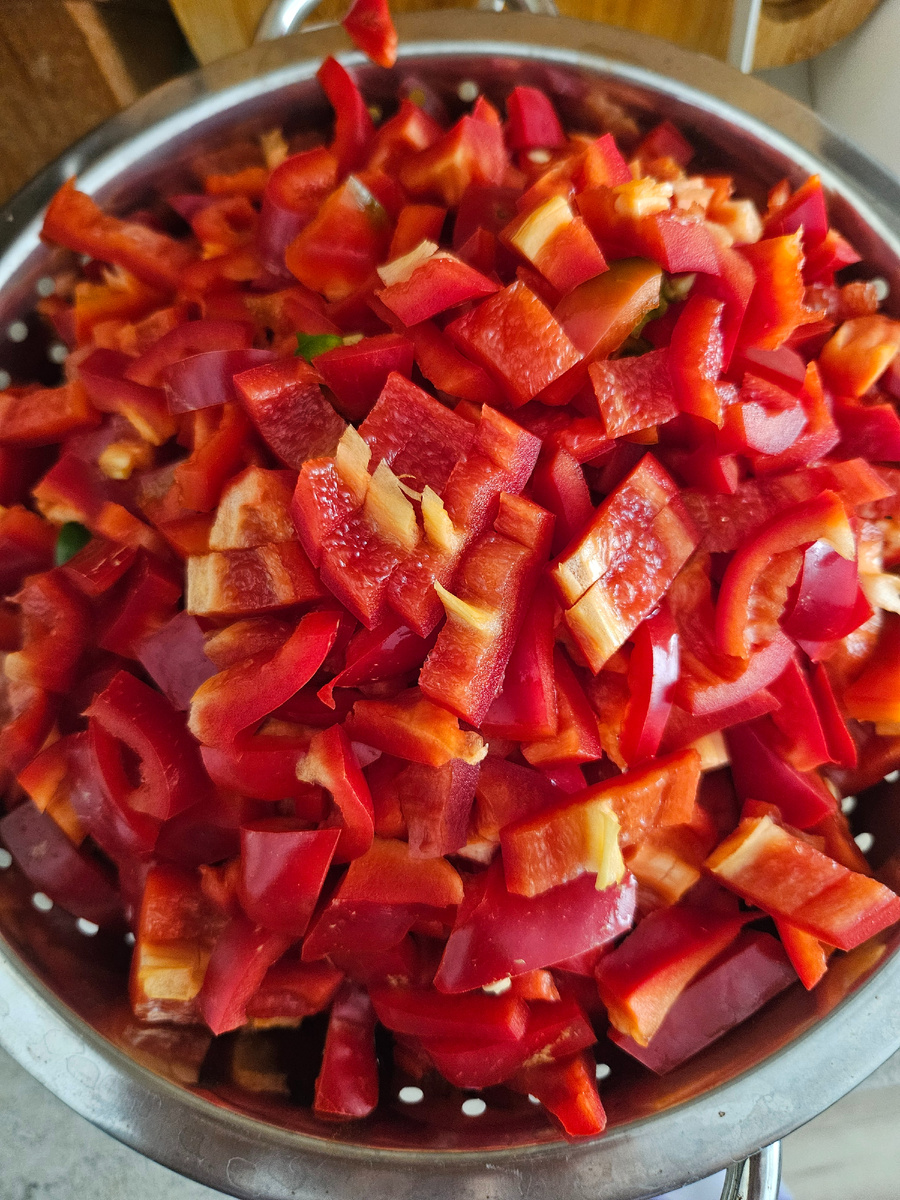 Готовая к заморозке в пакетиках капия