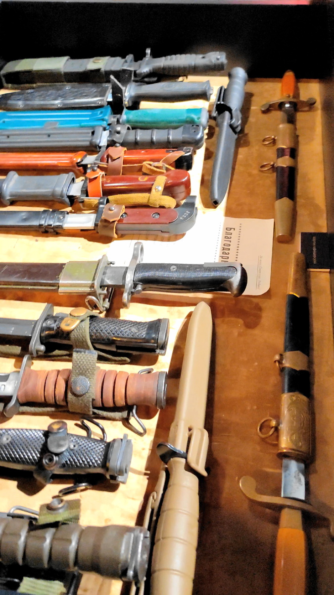 Разнообразие экспонатов