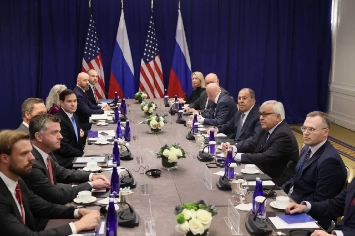    Лавров на встрече с Рубио обсудил урегулирование конфликта на Украине