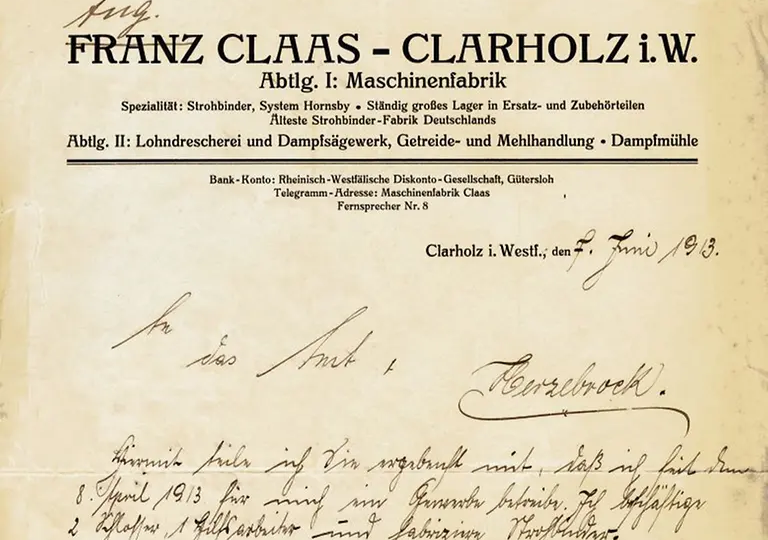 Регистрация предприятия (1913)