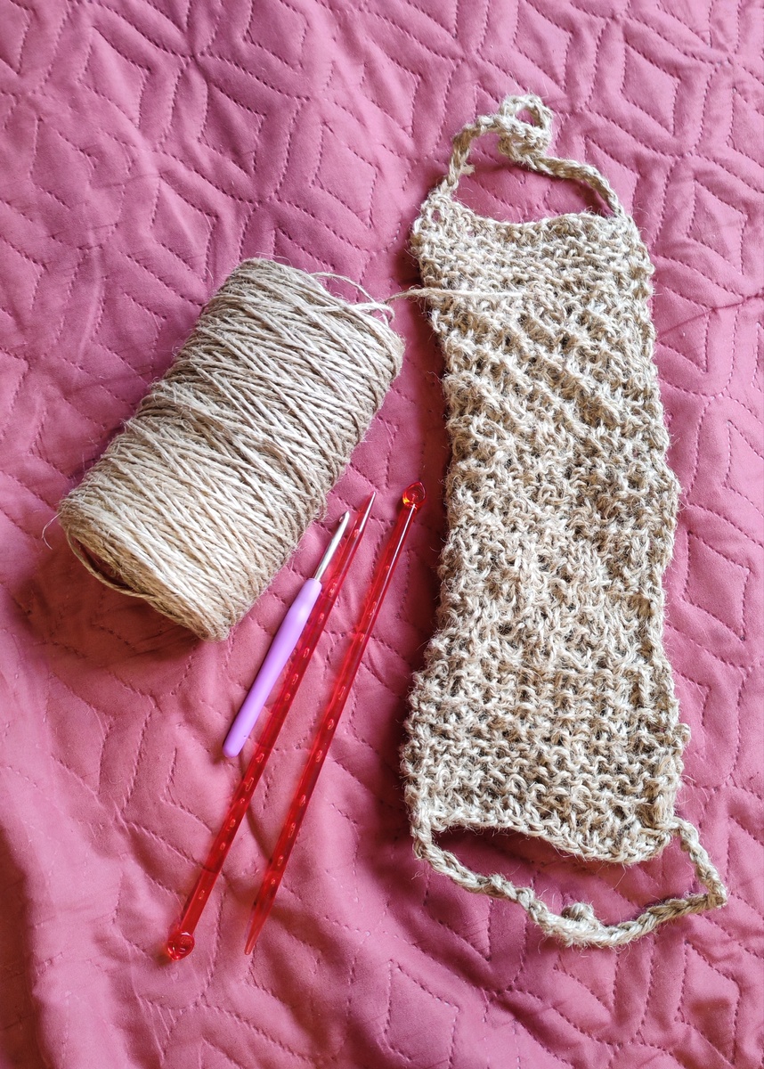 Вязание из джута