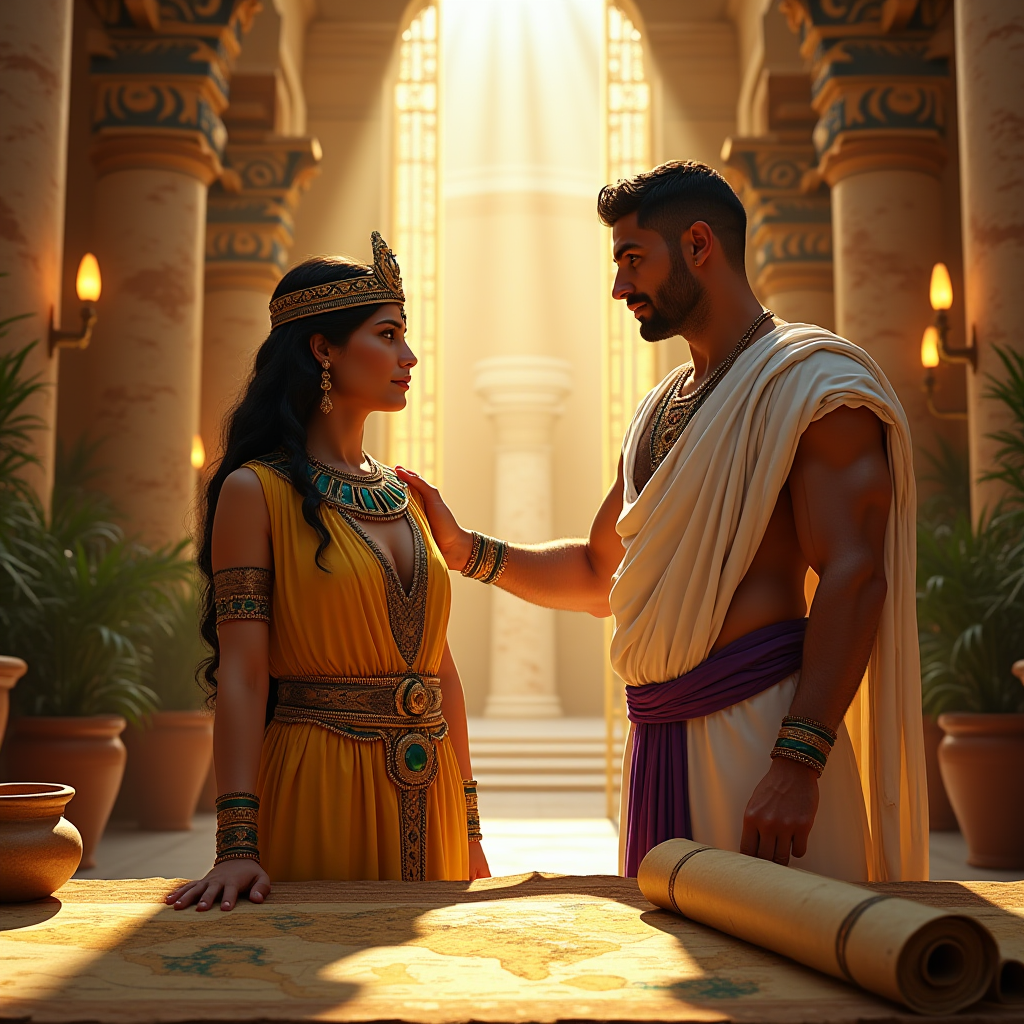 Что такого особенного нашел в египетской царице Марк Антоний?