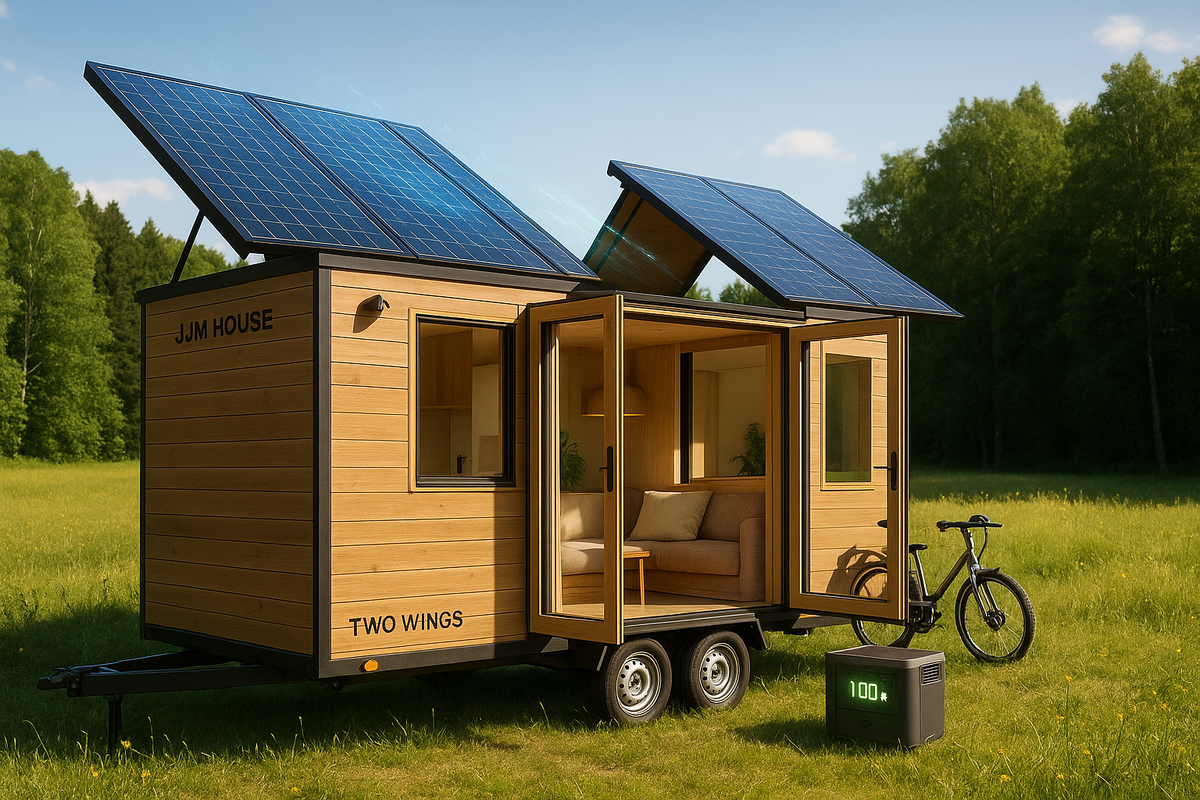 Даже базовый комплект домокомплекта от JJM HOUSE позволяет экономить на энергоресурсах.