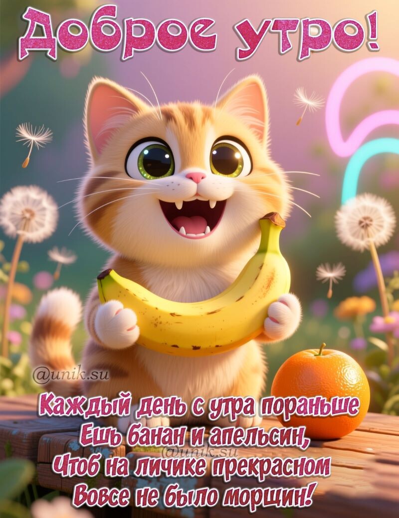 смешные картинки с добрым утром
