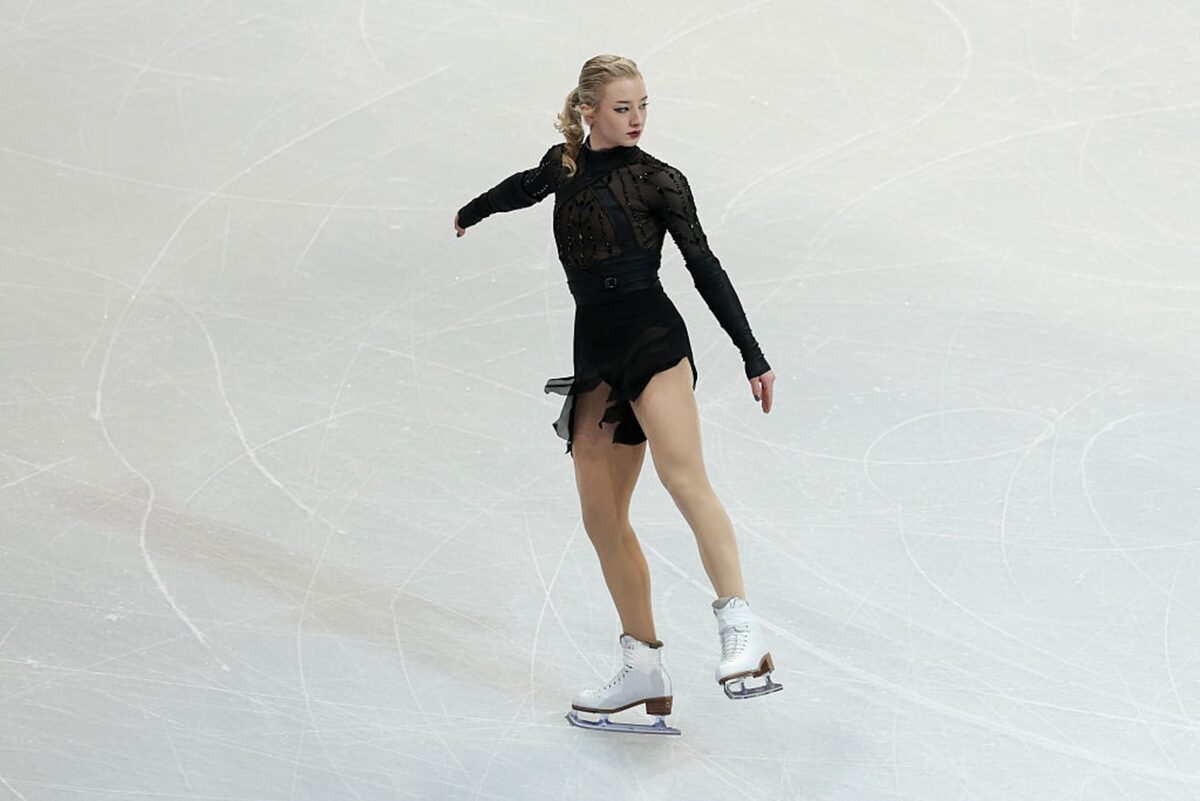 
Фото: 2025 Getty Images
Исполнит ли в Оберстдорфе Эмбер Гленн свой фирменный тройной аксель?