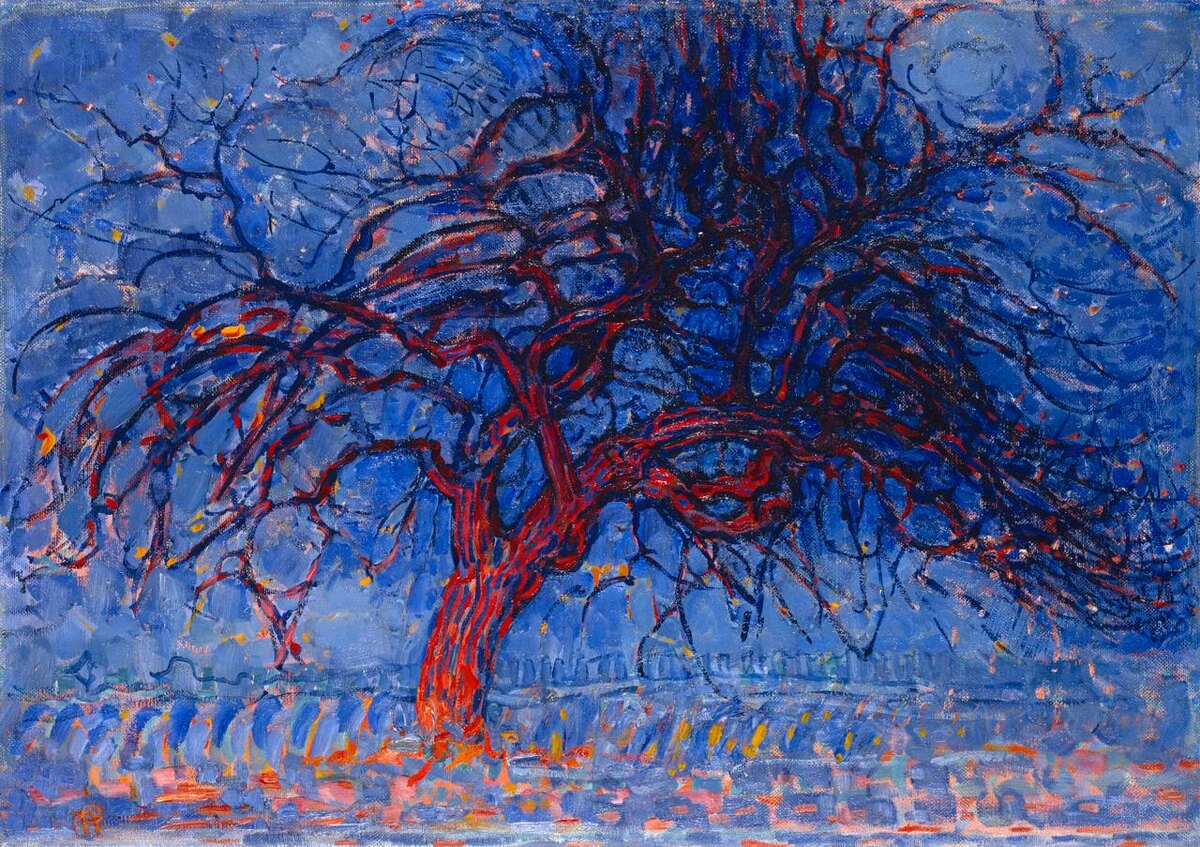 "Вечер. Красное Дерево", 1908-1910