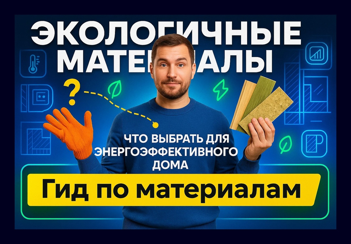 Экологичные строительные материалы