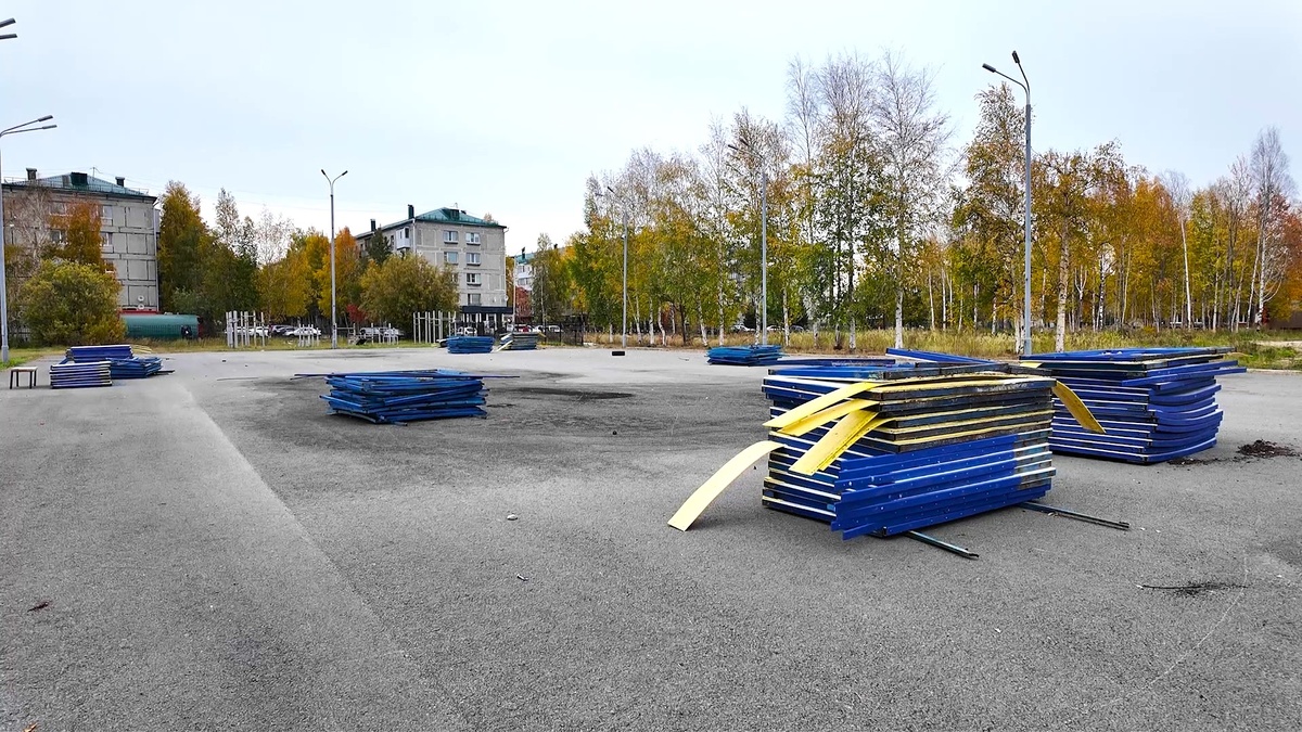    Хоккейный корт в Пыть-Яхе станет крытым