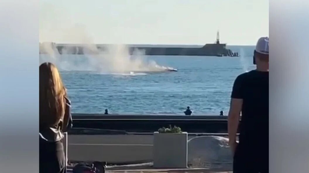    Накануне дроны атаковали Туапсе. Фото: скриншот видео "Военный осведомитель"