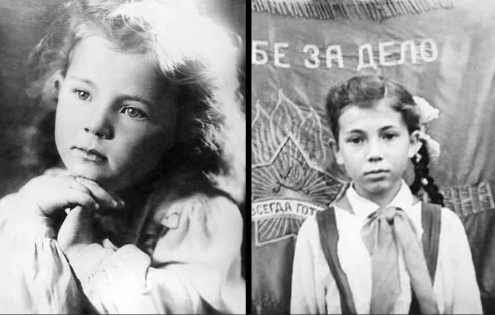 Лариса Рубальская в детстве / фото из открытых источников 