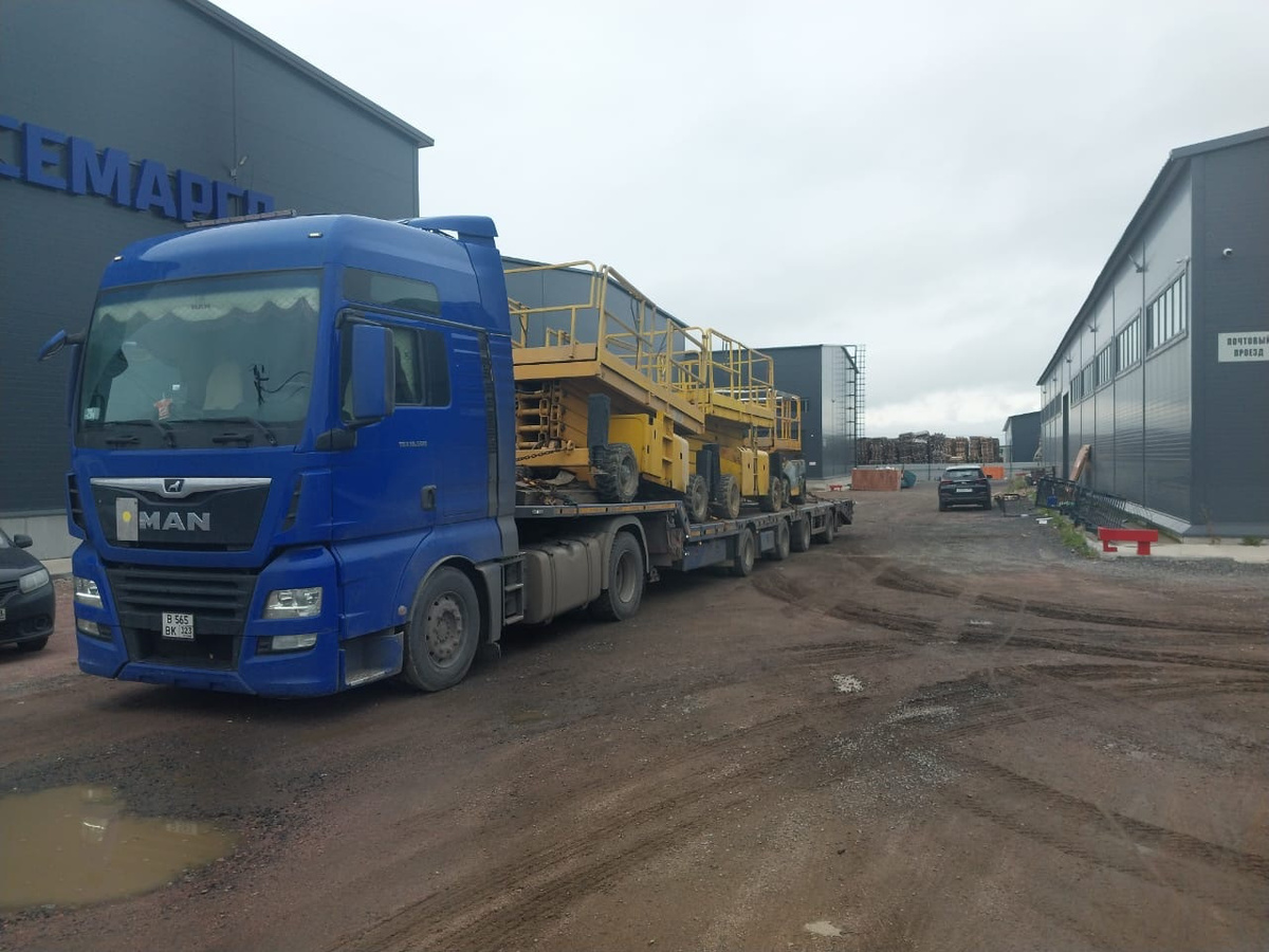 Грузимся и в путь! Вес 23 тн.