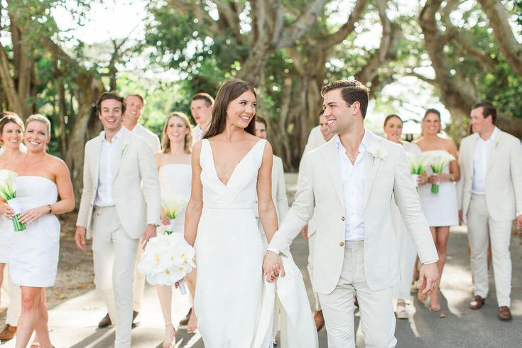 Pinterest, свадьба в стиле White Party 