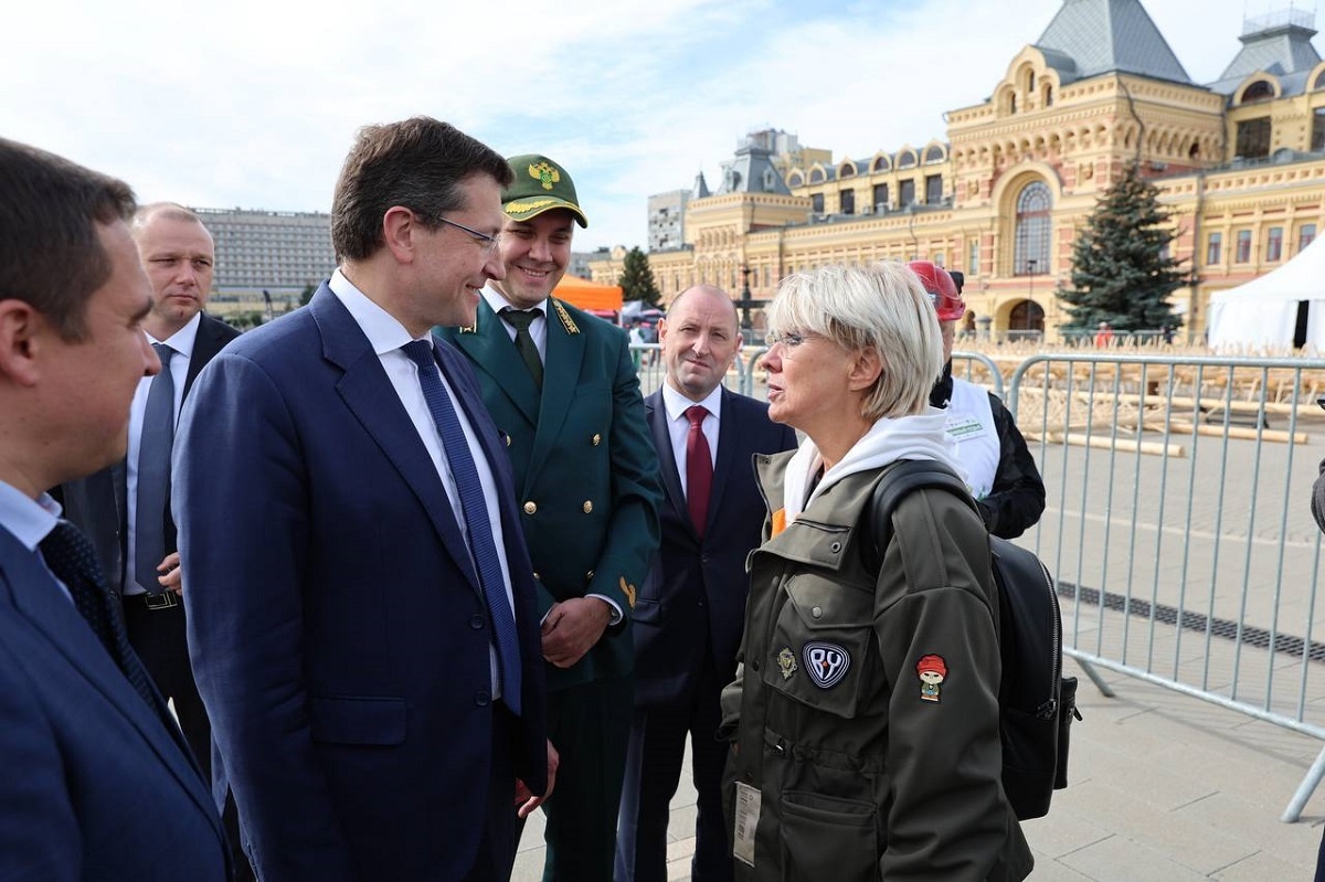   Известная артистка много времени уделяет популяризации нижегородского опыта