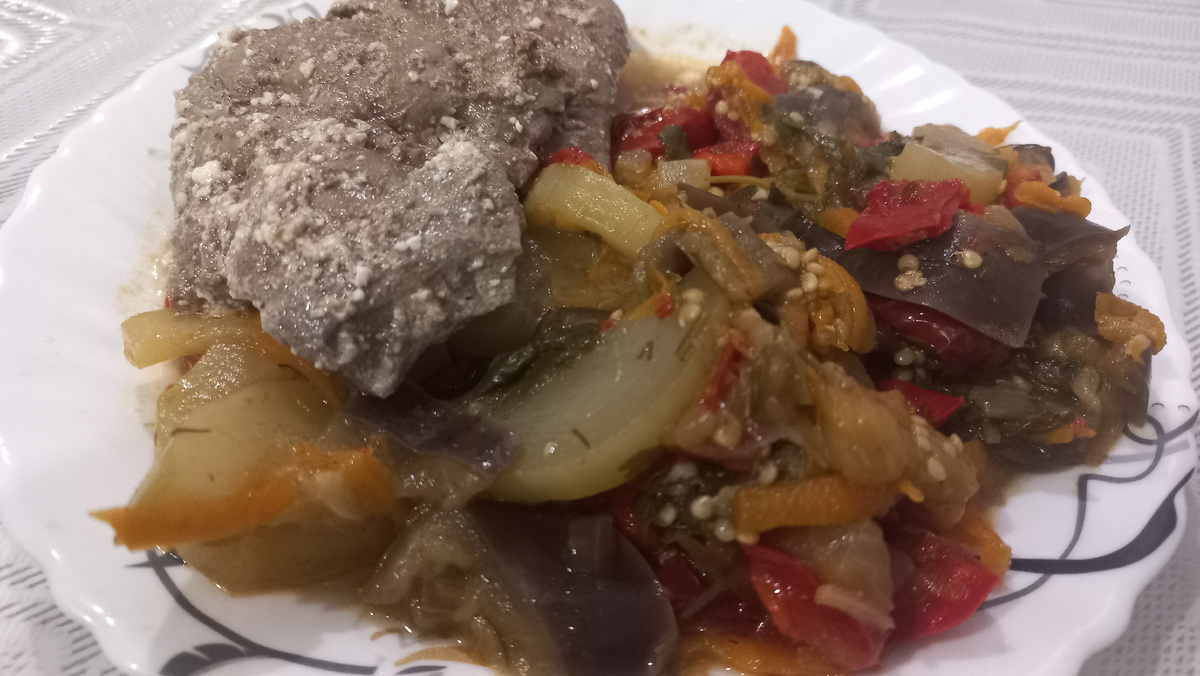 Сте из баклажанов