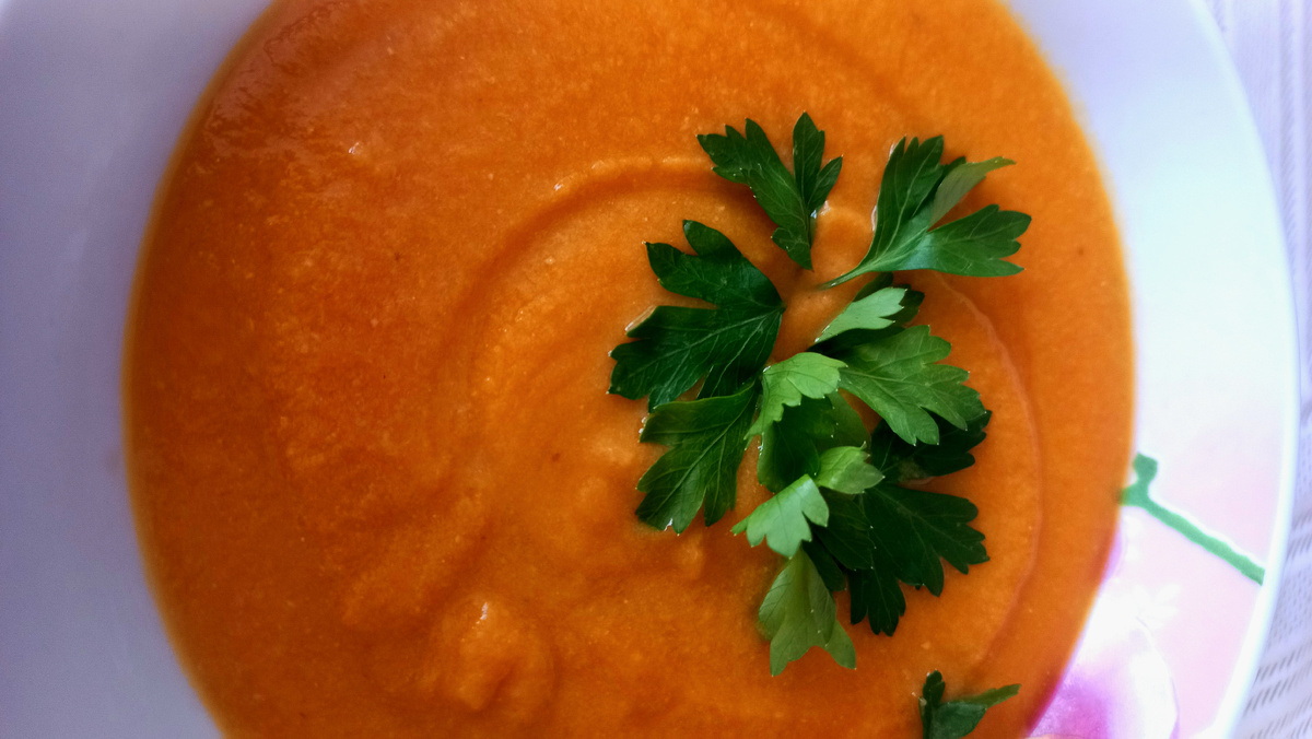 Суп-пюре из тыквы