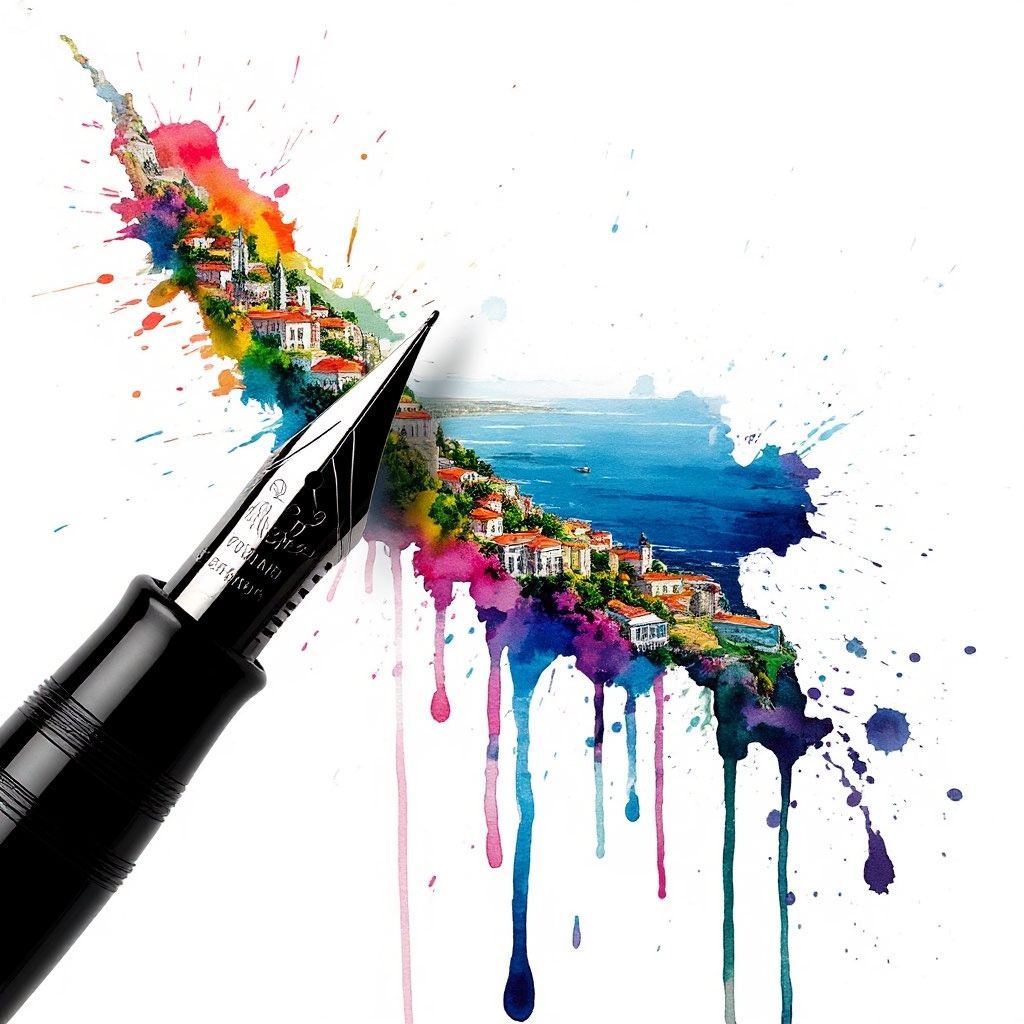 Иллюстрация автора: полуостров Крым