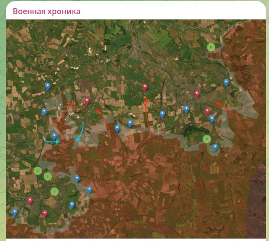    скриншот: телеграм-канал "Военная хроника"