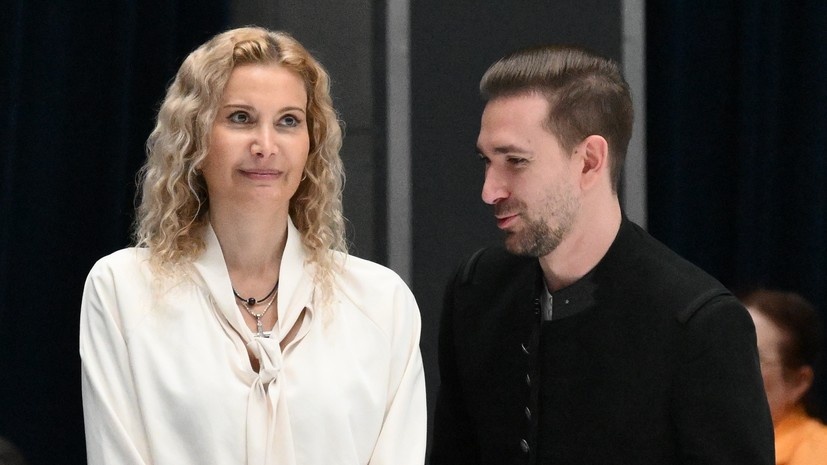     Этери Тутберидзе и Даниил Глейхенгауз РИА Новости Алексей Даничев