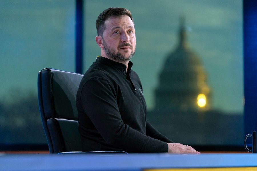    Глава киевского режима Владимир Зеленский / Источник: © Jose Luis Magana/AP/TASS