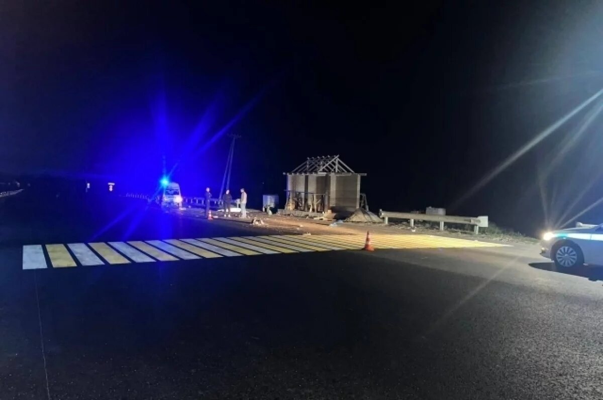    На трассе Волгоград – Астрахань водитель насмерть сбил двух пешеходов