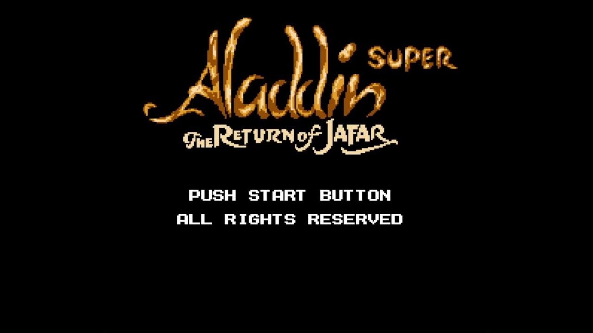 Стартовый экран игры.