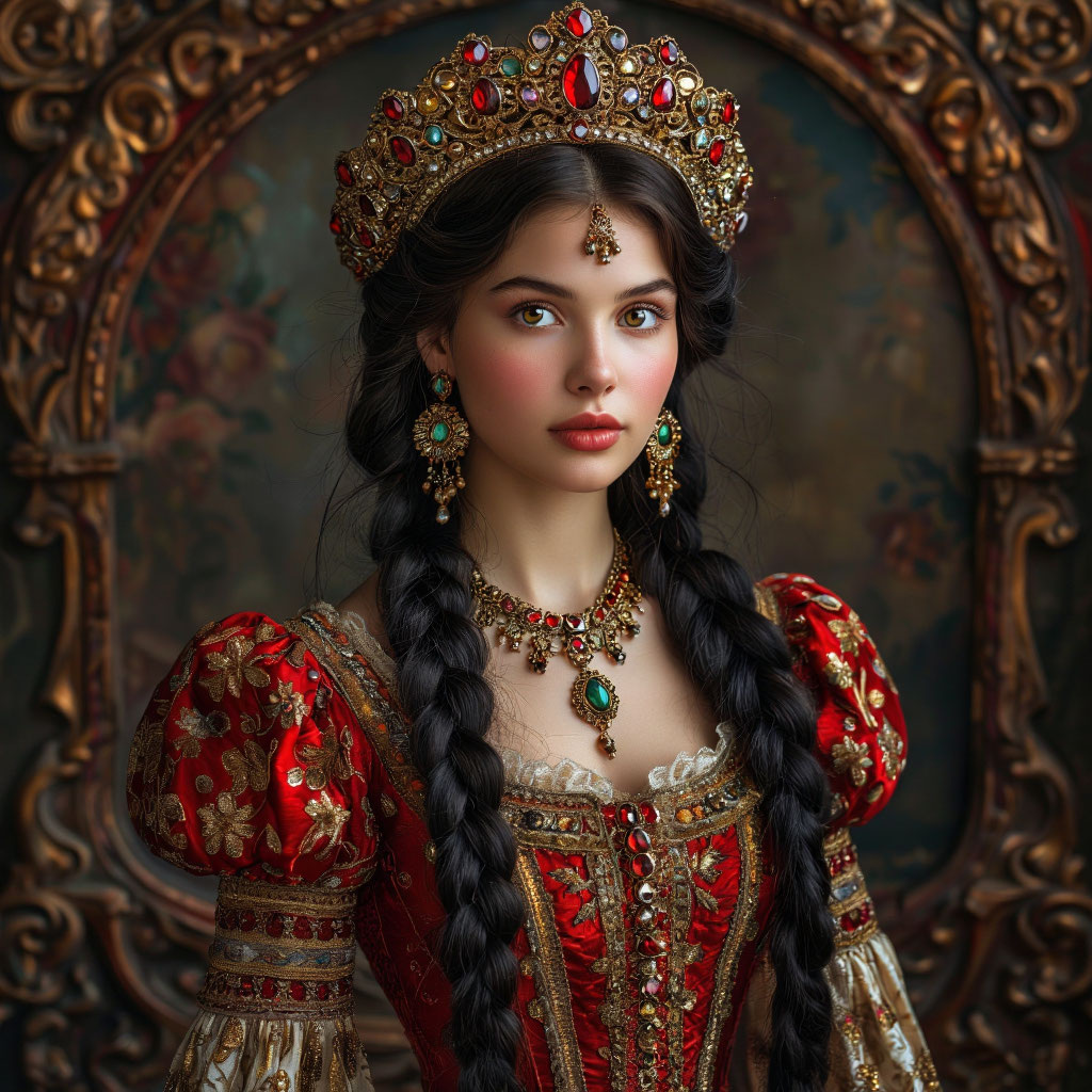 Марья Моревна глазами нейросети