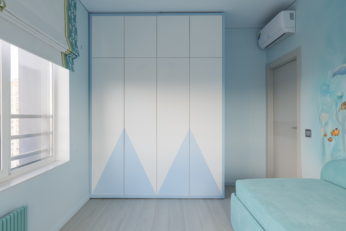 Проект Арины Курочкиной, г. Москва, цвет L017 Seaside Sky