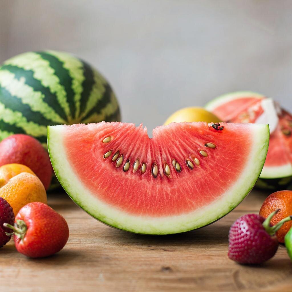 Представьте: сочная алая мякоть съедена