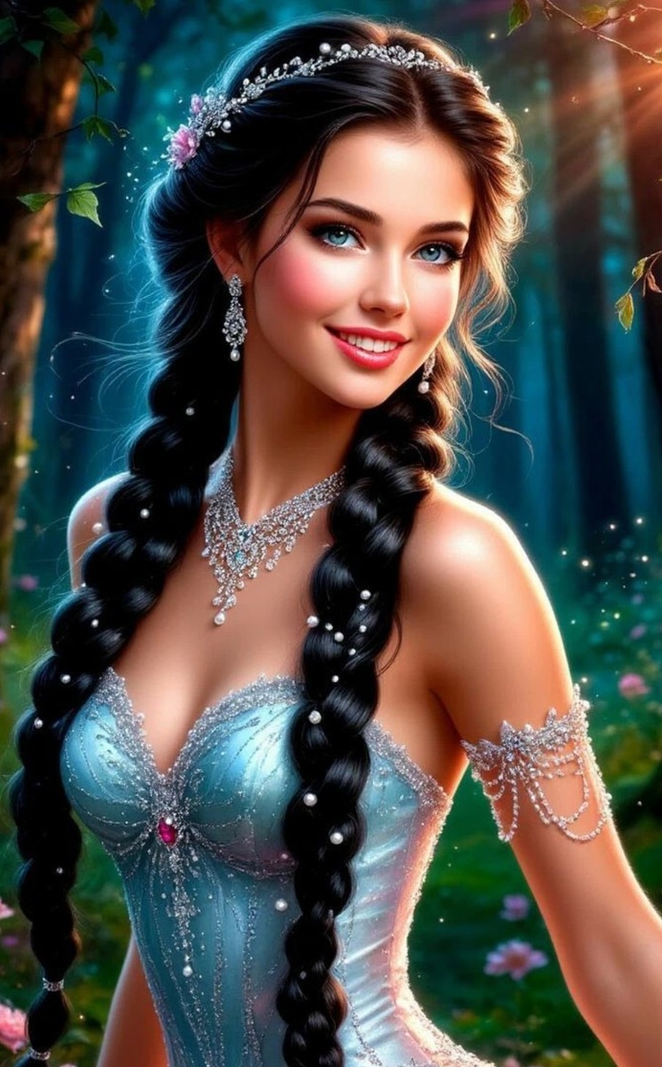 Создано с помощью ИИ. ПРИНЦЕССА.