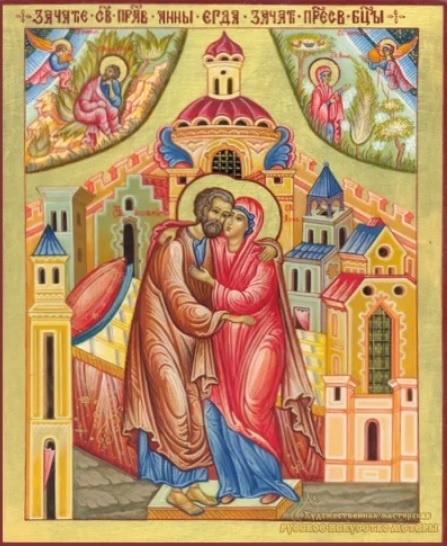 Зачатие Пресвятой Богородицы.