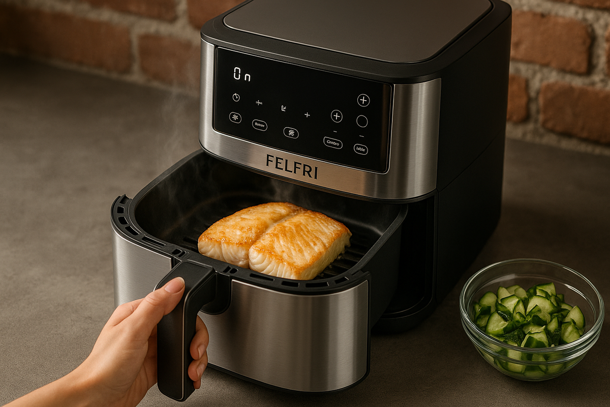 Как приготовить рыбу в аэрогриле