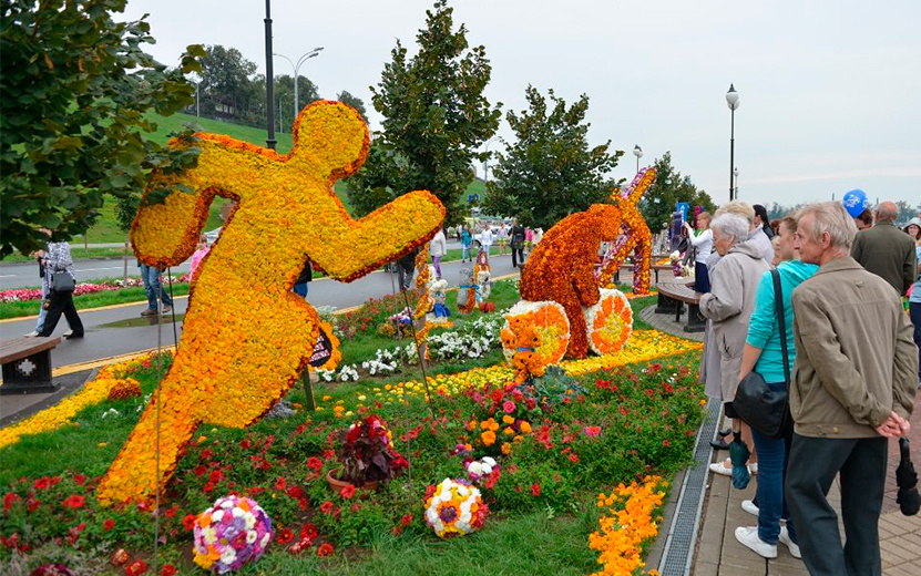  Праздник цветов на набережной. 2013 год. Фото: архив редакции