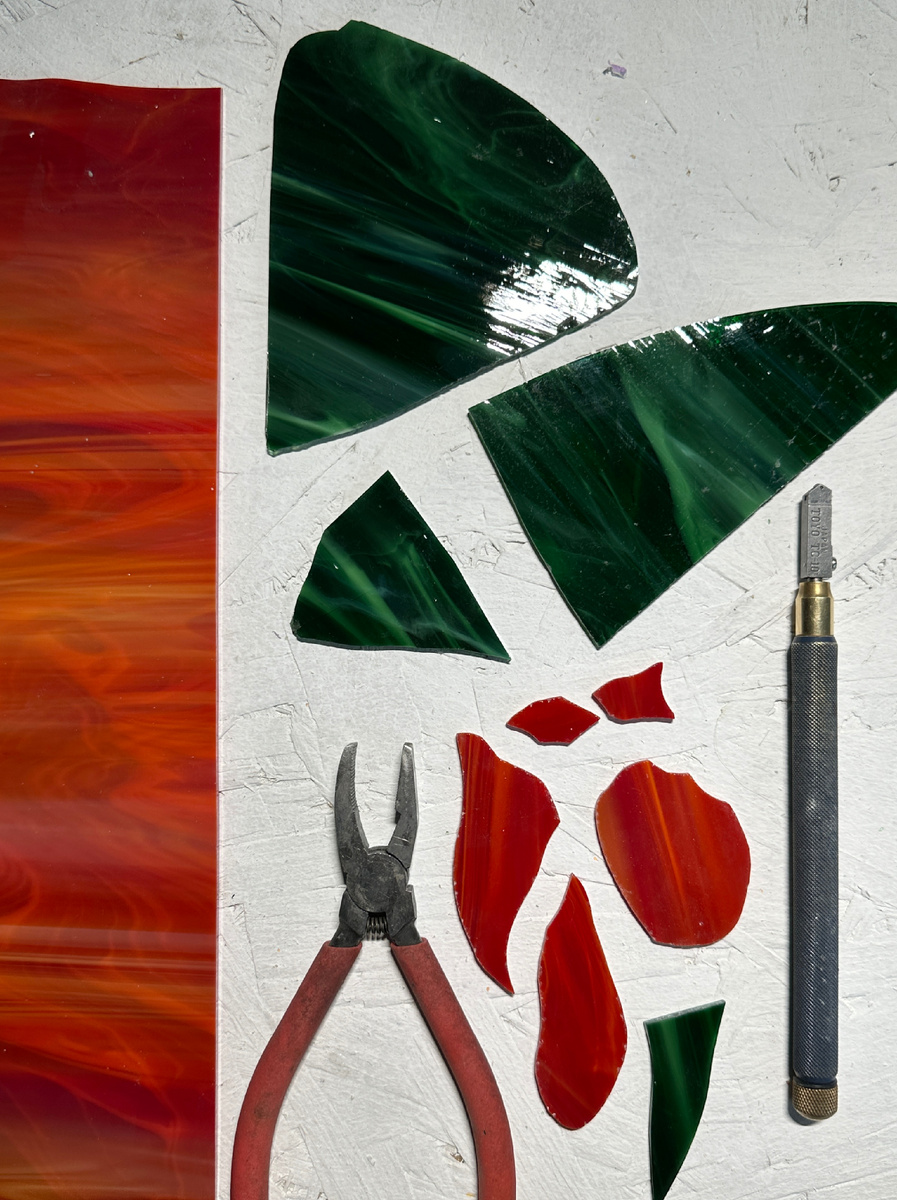 Процесс создания флорентийской мозаики в гранитной мастерской "Север-Монумент".