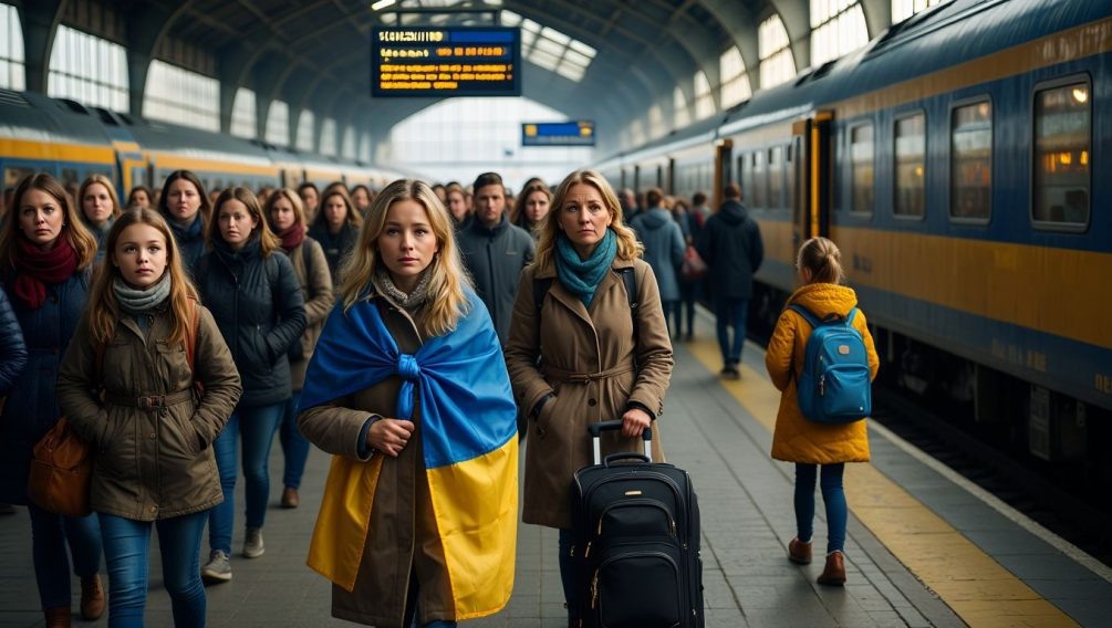    Женщины, может быть, и вернутся на Украину. А вот "площадные борцы с Россией" предпочтут перейти на нелегальное положение, чем отправиться на фронт.