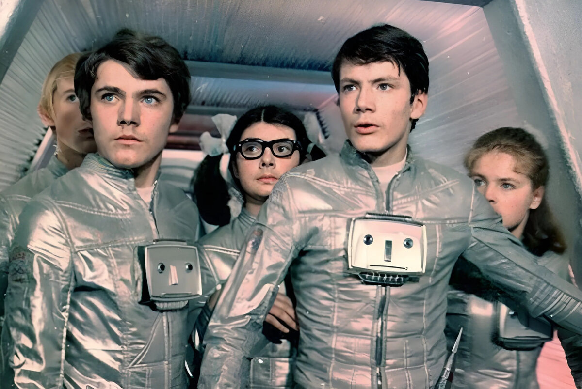 Кадр из фильма «Отроки во вселенной» (1974). Скриншот.