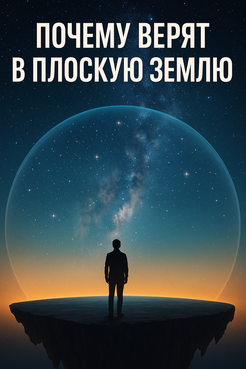 Почему есть те кто верит в плоскую Землю
