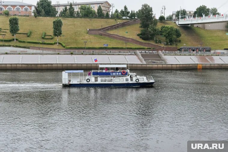 В будущем по Туре запустят общественный транспорт. Фото: Никита Сабашников © URA.RU