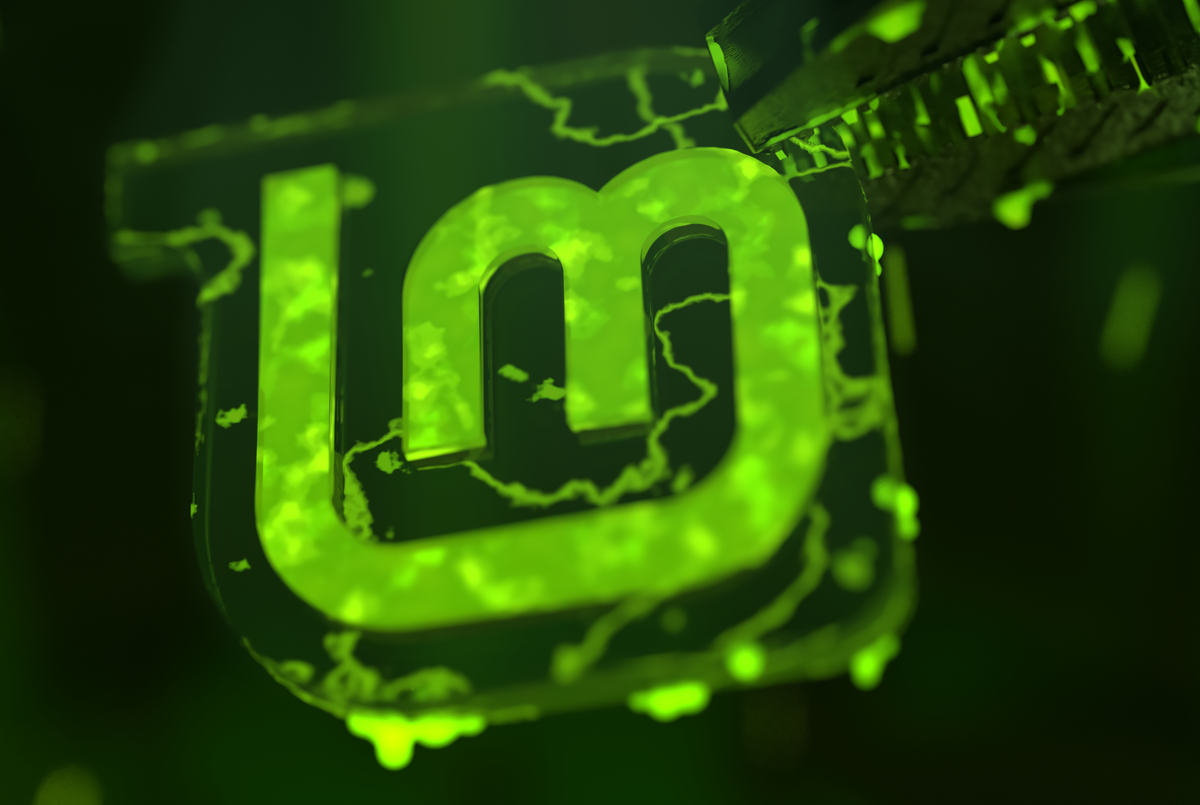 Эмблема Linux Mint из сети Интернет