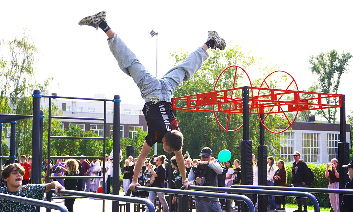 В «Городке безопасности» в одном месте собраны уникальные спортивные комплексы, позволяющие освоить различные виды спорта / Фото Гузели Яхиной