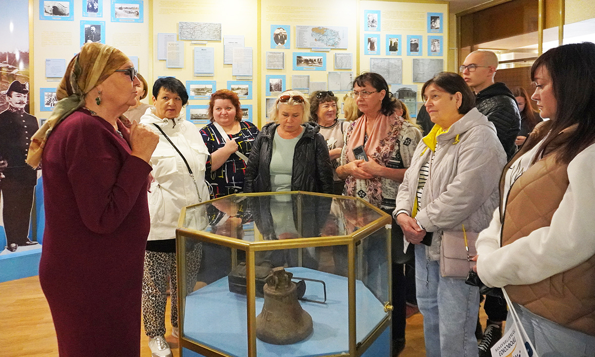 В Региональном музее Закамья и Нурлата участники экскурсии погрузились в историю края / Фото Гузели Яхиной