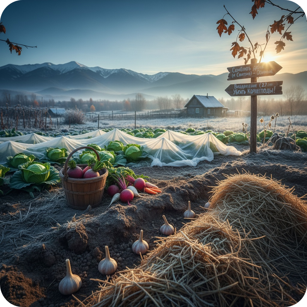 Срочно в огород! Морозы идут в Сибирь и Центральную Россию: что спасать и сажать по народным приметам?