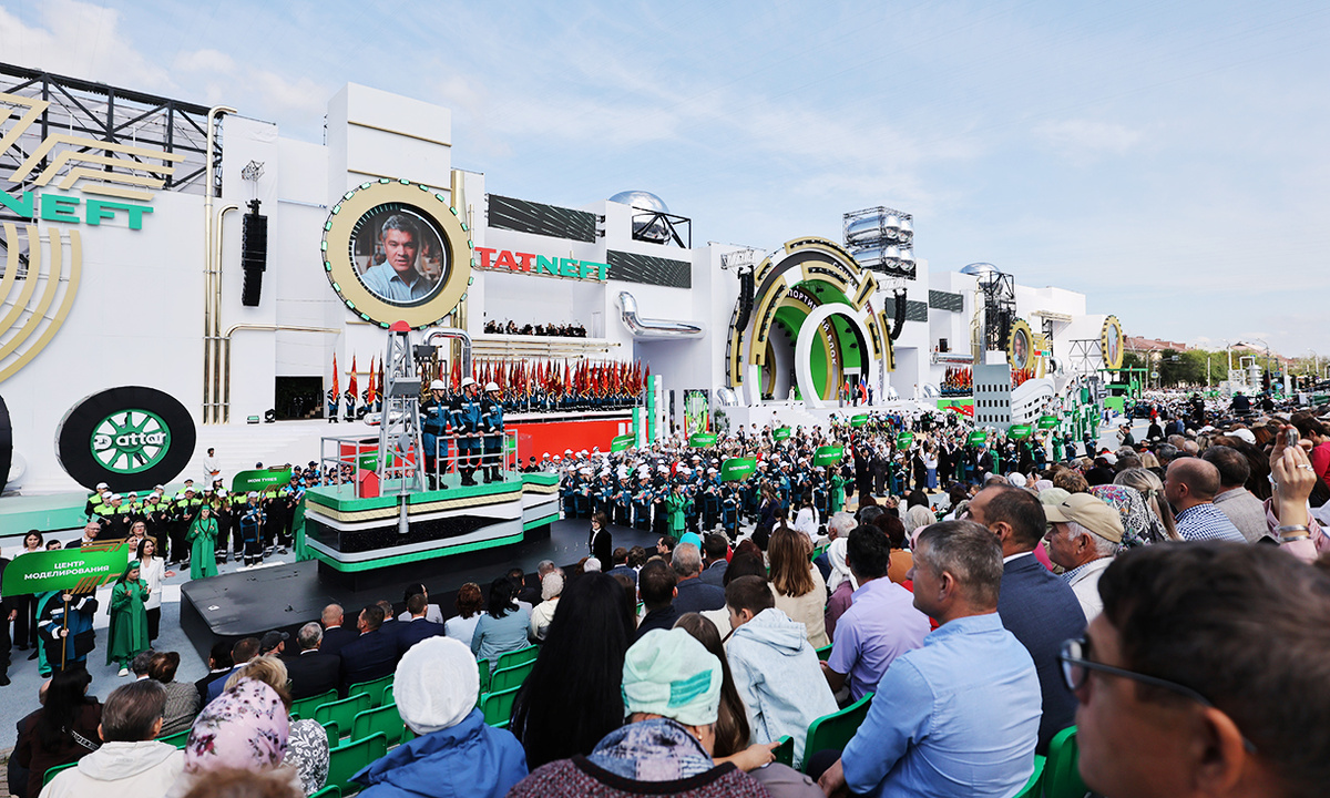 Юбилейный День  нефтяника – 2025 отозвался в сердце каждого работника «Татнефти» как событие не только профессиональное, но и семейное, личное / Фото пресс-службы Компании «­­Татнефт­­ь»