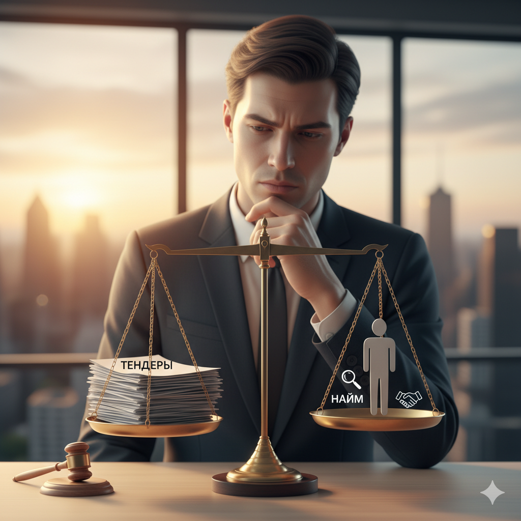 Тендеры или найм?