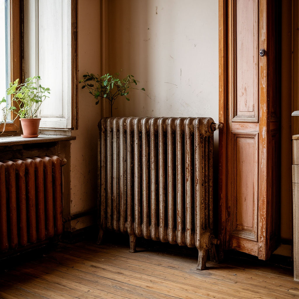 старые батареи отопления