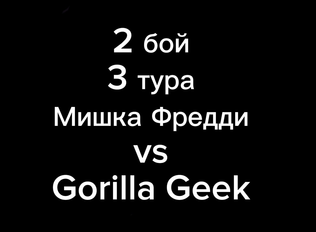 2 бой 3 тура